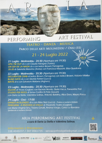 ARIA PERFORMING ART FESTIVAL - TEATRO DANZA E MUSICA